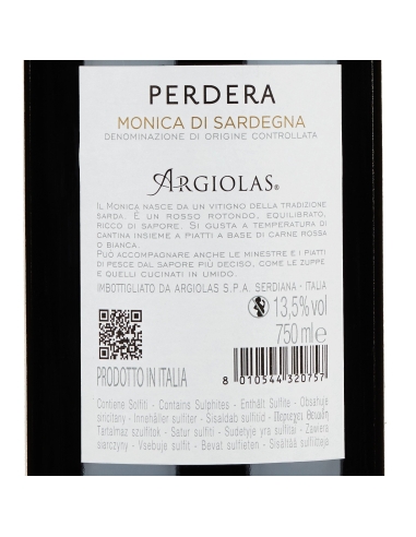 Perdera Monica di Sardegna DOC