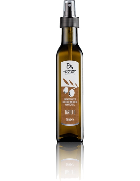 Olio Extravergine di Oliva Fruttato Aromatizzato al Tartufo Tappo Spray Accademia Olearia Oleificio Alghero