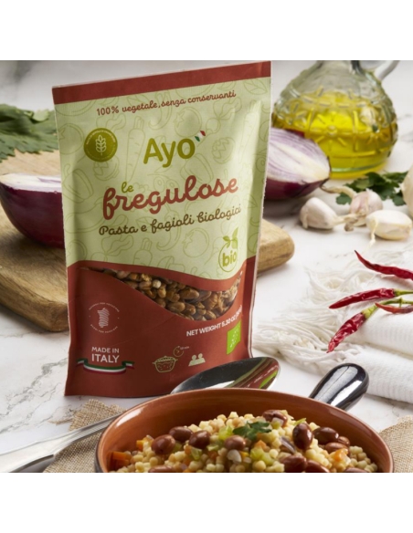 Le Fregulose Pasta e Fagioli Biologici Ayo Alimenti