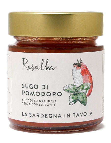 Sugo di pomodoro al basilico 300 gr - Rosalba Delizie