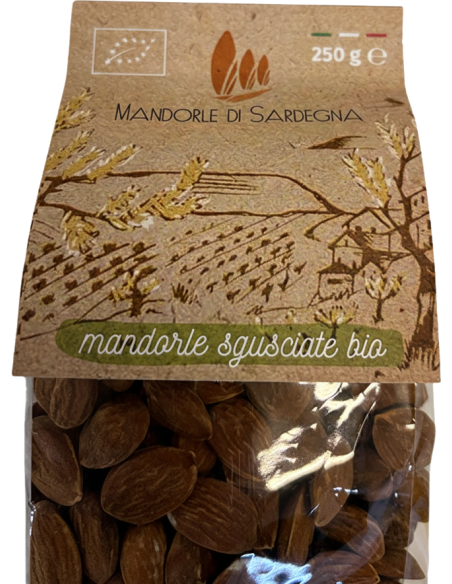 Mandorle Sgusciate Bio 250gr - Mandorle di Sardegna