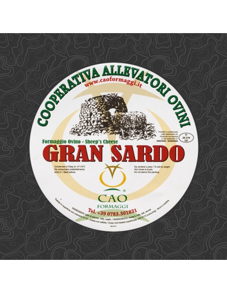 Gran Sardo Pecorino Stagionato - Cao Formaggi