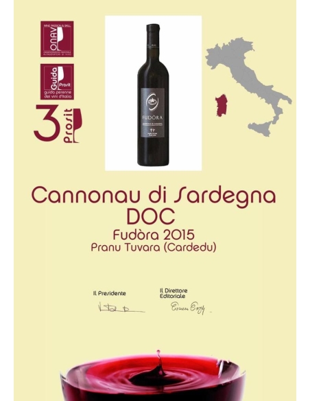 Fudòra Cannonau di Sardegna DOC - Pranu Tuvara