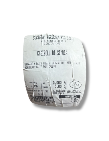Casizolu Sindia 450-500 gr