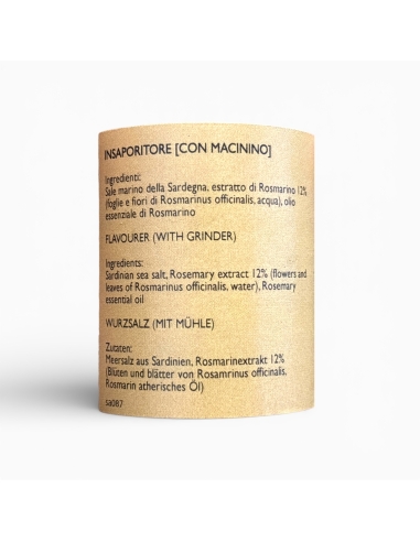 Sale di Sardegna Aromatizzato al Rosmarino -...