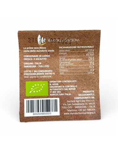 Mandorle Sgusciate Bio 250gr - Mandorle di...