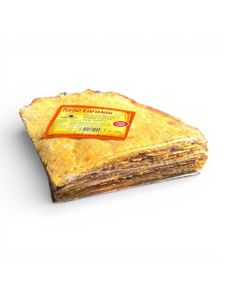 Pane Carasau Guttiau a lievitazione naturale e forno a legna 500gr