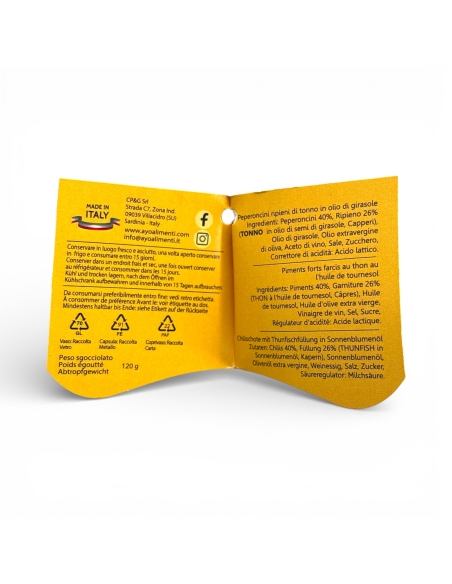 Peperoncini ripieni con tonno - Ayo Alimenti