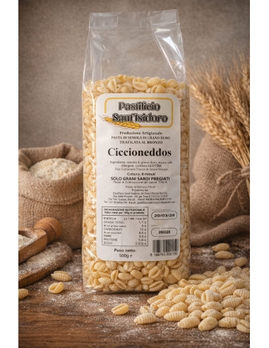 Ciccioneddos (malloreddus piccoli sardi) - 500 gr