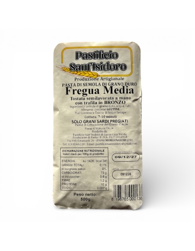 Fregola (Fregula - Fregua) sarda 100% grano...
