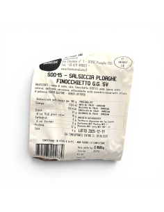 Salsiccia di Ploaghe al Finocchietto - Bonesa Salumi 2