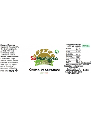 Crema di Asparagi Sa Marigosa